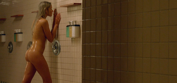 Perfect slut gagging Dale naked in shower